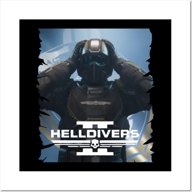 Helldivers 2 Wall Art by Roxy Khriegar Store